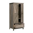 Better Homes & Gardens Modern Farmhouse Armoire, Rustic Gray Finish