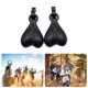 thumbnail image 2 of 1 Par Tuercas Colgantes para en Forma Accesorios Hebilla para Zapatos (negro), 2 of 9