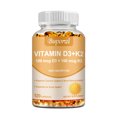 thumbnail image 3 of Vitamina D3 + K2: promueve la absorción de calcio para fortalecer los huesos, las articulaciones, la piel, el sistema inmunológico, la visión y la salud cardíaca - 120 s, 3 of 5