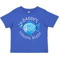 thumbnail image 3 of Inktastic Daddy's Fishing Buddy with Cute Blue Fish Boys or Girls Baby T-Shirt, 3 of 5