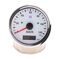 thumbnail image 2 of GPS Speedometer 85mm Speed Gauge With Red Yellow Backlight Left Right Turning Light For Car Boat Truck Overspeed Buzzer Alarm ,Universal Compatibility, 2 of 7