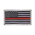 thumbnail image 2 of Thin Red Line Support the Firefighters U.S. Flag Patch, 2 of 2