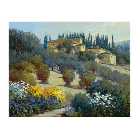 Away Wall Art - Tucked Away in Tuscany Print Wall Art By Kent Wallis