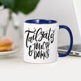 thumbnail image 3 of CafePress - Tailgates And Touchdowns - 11 oz Ceramic Mug - Novelty Coffee Tea Cup, 3 of 4