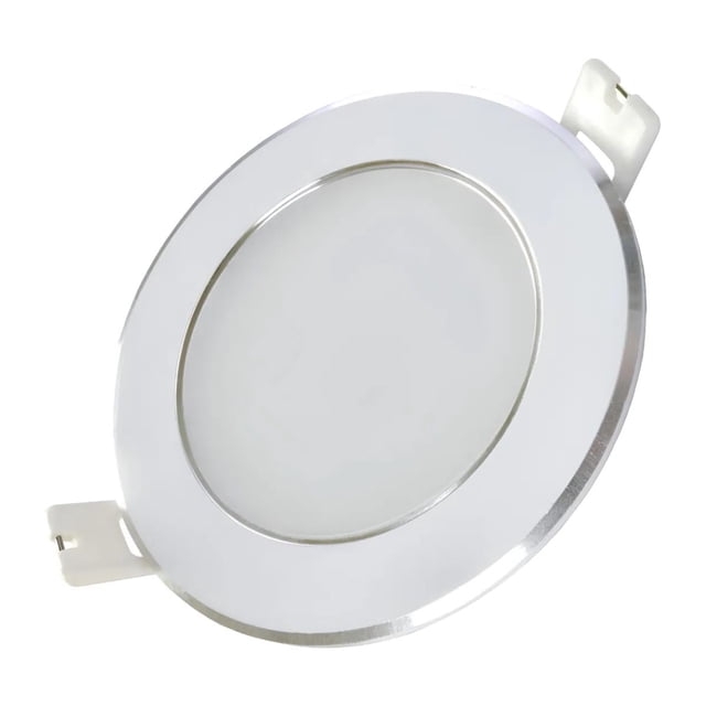 Empotrado Plano Satin 9w Luz Led Blanca Frio