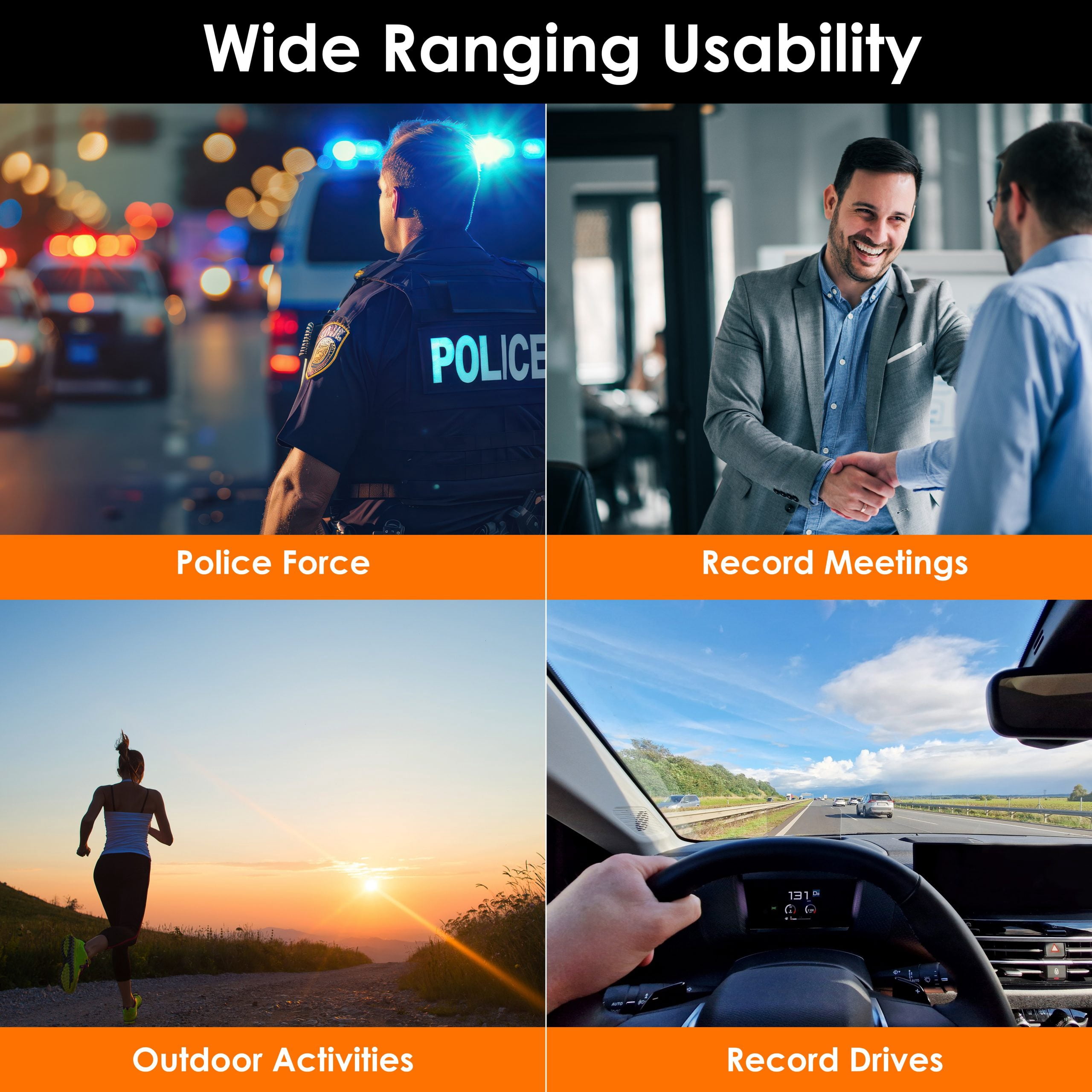 Rexing P3 Mini 1080p FHD Body Video Camera with Type-C Port
