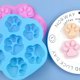 thumbnail image 2 of 4 Moldes Grandes Para Huellas De Patas, Color Rosa, Verde, 2 of 5