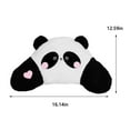 thumbnail image 3 of HaoXun Ergonomic Car Lumbar Support Pillow with Cute Panda Design - Breathable Back Cushion for Long Drives, Office Comfort & Fatigue Relief, 3 of 7
