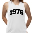 thumbnail image 2 of 1976 College Style Women's Muscle Tank 2X-Large White, 2 of 5