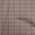 thumbnail image 1 of oneOone Cotton Cambric Black Fabric Asian Ikat Sewing Fabric By The Yard Printed Diy Clothing Sewing Supplies 42 Inch Wide, 1 of 5