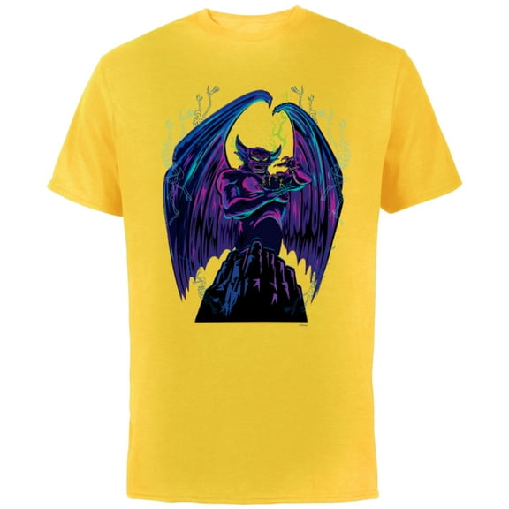 Disney Villains Chernabog - Short Sleeve Cotton T-Shirt for Adults - Customized-Charcoal