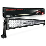 MICTUNING 52" 300W Combo LED Light Bar Waterproof 20000lm Off-road Lamp Jeep SUV Car Truck