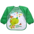 thumbnail image 1 of Delantal de alimentación impermeable con babero para niños pequeños, 1 of 2