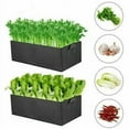 thumbnail image 4 of Plant Grow Bags Potato Fruit Vegetable Garden Planter Growing Bag Black 1-5PCS, 4 of 7