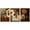 NATURAL, variant on wall26 - World MAPE Made from Spices - Framed Canvas Art Wall Art - 24"x36"x3 BLACK