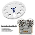 thumbnail image 4 of 7 Inch Empty Tape Reel, Aluminum NAB Flanges Universal Open Reel Tape Empty Reel for 1/4 Inch Tape, for , for  Studer, 4 of 7