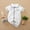 White-B, variant on Baby Cotton Bodysuits Baby Girls' Long Sleeve Onesie Bodysuits Girl Sleeper Baby Onesie 2-3 Months Boy Pajamas