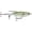 Green Gizzard Shad, variant on Rapala ClapTail Topwater Bait 110 Black Back Shad