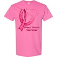 thumbnail image 3 of Inktastic Breast Cancer Awareness Ribbon and Butterflies T-Shirt, 3 of 5