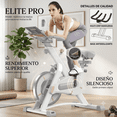 thumbnail image 2 of Bicicleta Fija de Spinning Restsuko Profesional, Cinta Magnética 15kg y Soporte 200kg, 2 of 7