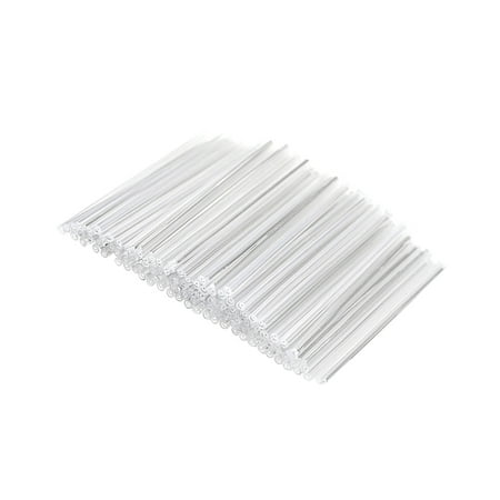 

35mm 1.5mm OD Fiber Optic Sleeves 2 Ends Pre-Shrunk Fiber Optic Fusion Splice Tube Protector Sleeves Clear 100pcs