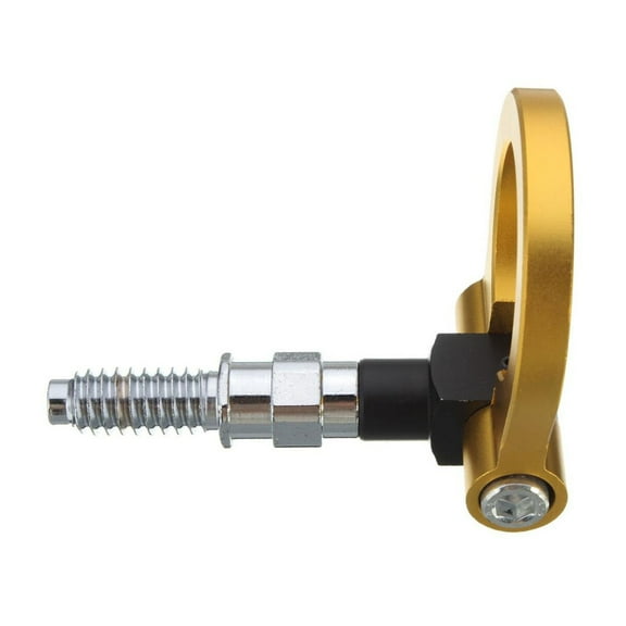 Raindrops 1Set Tow Hook Aluminium Alloy Car Towing Front Bumper Tow Hook for Car Owners