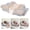 Light Gray, variant on EDX Cervical Pillow for Pain Relief, Ergonomic Side Sleeper Pillow for Dual-Height Orthopedic Contour Support for Bed Sleeping, Memory Foam Pillows Orthopedic Pillow for Back Stomach Sleepers,White