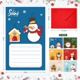 thumbnail image 2 of Tarjetas de Navidad estéreo 3D con sobres, 6 patrones, 24 hojas, 2 of 3