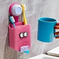 thumbnail image 6 of Fufafayo under $5 Suction Cup Toothbrush Holder, Drill-Free Wall Shower Holder for Toothbrush, Toothpaste, Razor, Removable, Toothbrush Organizer for Bathroom Shower, 6 of 6