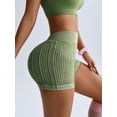 thumbnail image 3 of Seamless Women Sports Shorts, High Waisted Lifting Tummy Slimming Peach Butt activewear Yoga Pants, Skin-Friendly Fabric, 3 of 6