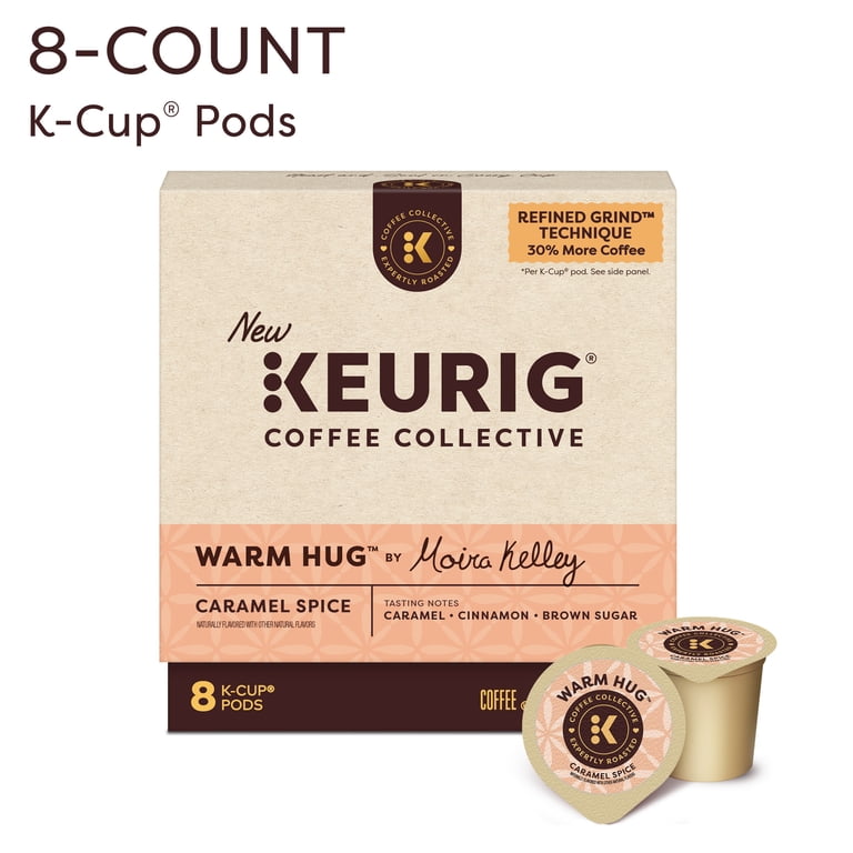 Keurig Coffee Collective, Warm Hug, Caramel Spice, 8 K-Cup Pods