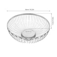 thumbnail image 2 of GAXIRE De Almacenamiento De Acero Inoxidable Para Decorar Y Organizar Espacios, 2 of 7