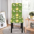 thumbnail image 2 of Dsscvnef Easter Cartoon Decorative Stretch Sofa Cover Universal Fit Dining Chair Protector Cute Home Ornament Furniture Accessory, 2 of 4