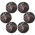 thumbnail image 2 of GZHJMY Valentine's Day Placemats Round Table Mats,Music Note Love Non-Slip Heat Resistant Waterproof Placemat for Kitchen Coffee Table Decoration 4PCS, 2 of 6