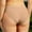 Beige, variant on Ladies Underwear Briefs No Show Underwear Bamboo Underwear Panty Pull-On Black Tight Seamless Patch Period Panties,M