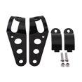 thumbnail image 3 of Faros delanteros LED para motocicleta de 16.51 cm con cubierta de parrilla de metal y soporte para Café Racer Choppers Cruisers Faros delanteros Spptty luces del coche, 3 of 8