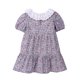 thumbnail image 2 of Vestido Beebay con estampado pequeño, cuello redondo y mangas abullonadas, 2 años, 2 of 5