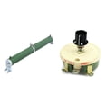 thumbnail image 1 of 2PCS 200W Watt Tube Adjustable Rheostat Resistor with 100W Wirewound Potentiometer Rotary Resistor Rheostat, 1 of 10
