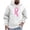 White, variant on WXLWZYWL Breast Cancer Pink Shirt Men Cotton Hooded Sweater Hoodies Casual Men and Women Hoodie Shirt