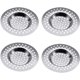 thumbnail image 1 of Colador De Fregadero 4 Piezas Filtro De Drenaje De Acero Inoxidable, Tapones De Drenaje De Colador 77 Mm Tapa De Tapón para Fregadero De Baño De Cocina, Bañera, Protector De Drenaje para Evitar, 1 of 5