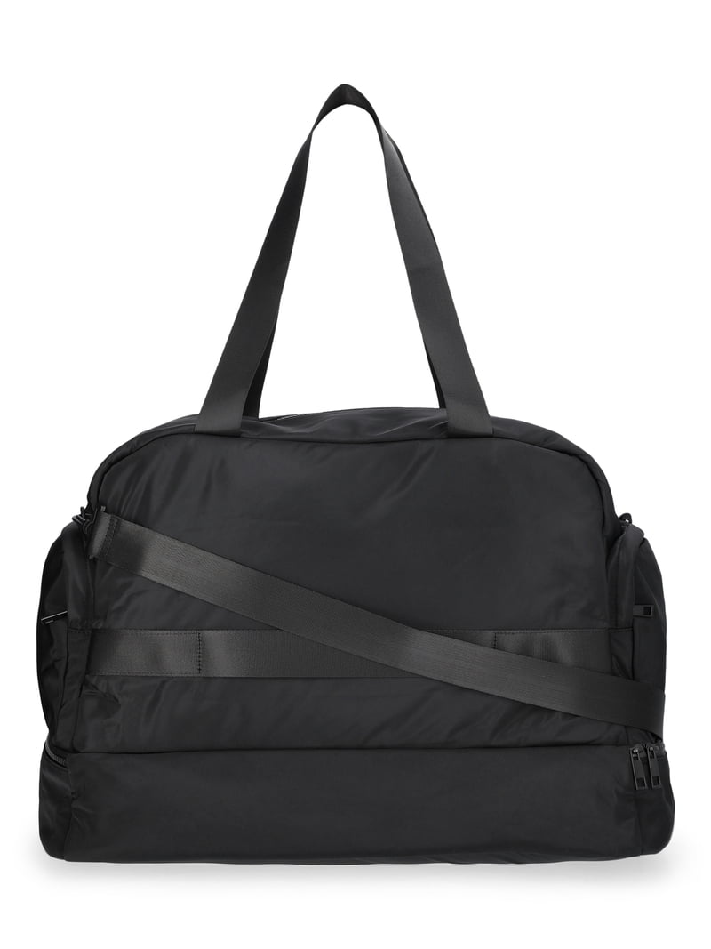 No Boundaries Women's Hands Free Weekender Bag, Black - Walmart.com