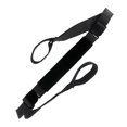 thumbnail image 3 of Correa de , correa de estiramiento de , ejercicio de flexibilidad, multifuncional, profesional, elástica, ajustable, cinturón de estiramiento Negro, 3 of 5