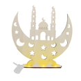 thumbnail image 1 of Lámpara de mesa de madera decorativa Eid Mubarak para decoración de fiestas de bodas, duradera Estilo A, 1 of 9