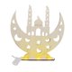 thumbnail image 1 of Lámpara de mesa de madera para decoración de Eid Mubarak, artesanía árabe para Eid, elementos clásicos tradicionales, adorno para reuniones familiares, resistente. Estilo A, 1 of 9