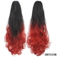 thumbnail image 4 of Uxgjfwu Clamping Ponytail Wig with European Style, Long Curly Hair Extension for Volume, Easy Wear Pony Tail Hair Piece, 4 of 7