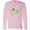 AD-Pink, variant on Inktastic Praying Mantis with Flowers and Leaves Long Sleeve T-Shirt