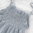 thumbnail image 3 of EGNMCR Rompers for Kids Toddler Kids Baby Girls Summer Sleeveless Lace Romper Kid Rompers, 3 of 6