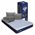 thumbnail image 1 of Colchón King Size Therapy + Almohada 2 Pack + Edredón Homy, 1 of 8