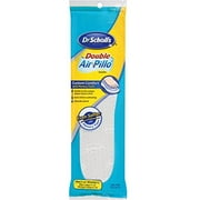 Dr. Scholl's Double Air Pillo +1 pair Insole Unisex mens size 7-13, Womens size 5-10