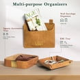 thumbnail image 4 of COCO la Vita PU Leather Catch-All Organizer, 3 Count, 4 of 6